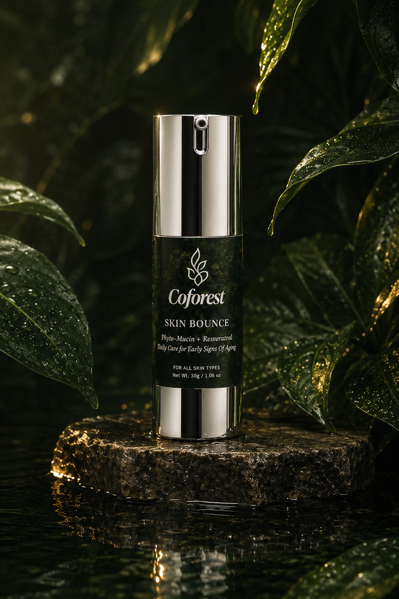 Skin Bounce Face Cream With Peptides, Phyto Mucin & Resveratrol | Plump, Resilient, Youthfully Bouncy Skin | Anti-Aging, Hydrating, Helps Smoothen Finelines - 30g