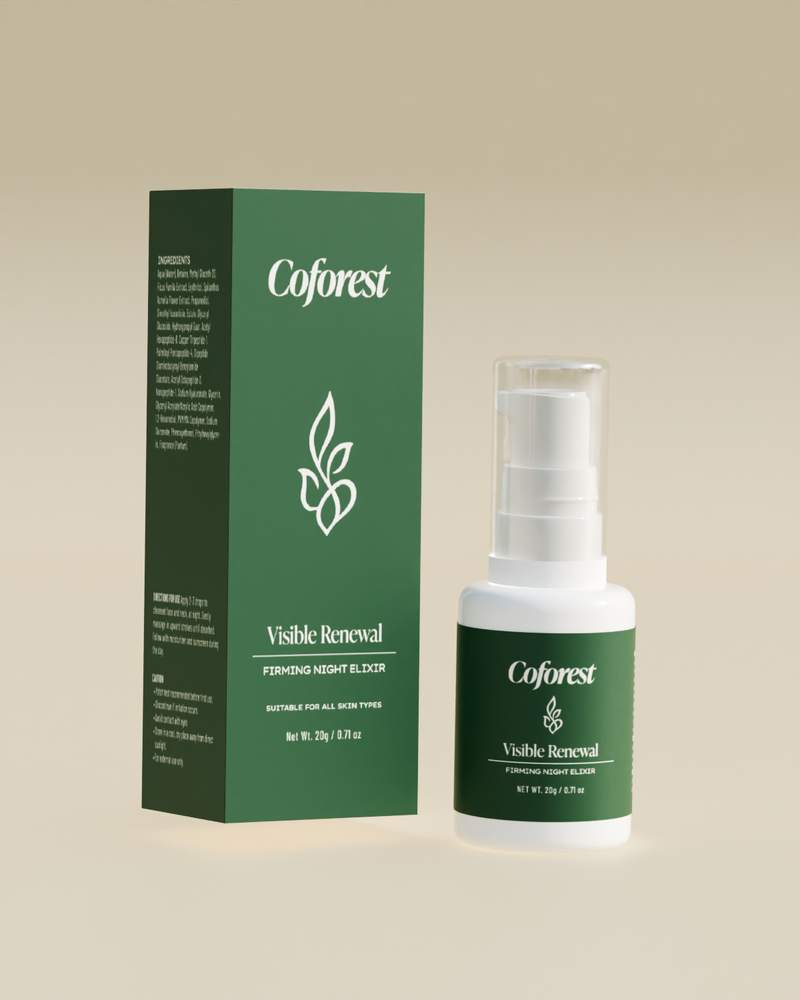 Visible Renewal Face SerumFor Nighttime Skin Repair | With Peptides & Botanical Firming Actives – Reduces Fine Lines & Smooths Texture - 20g