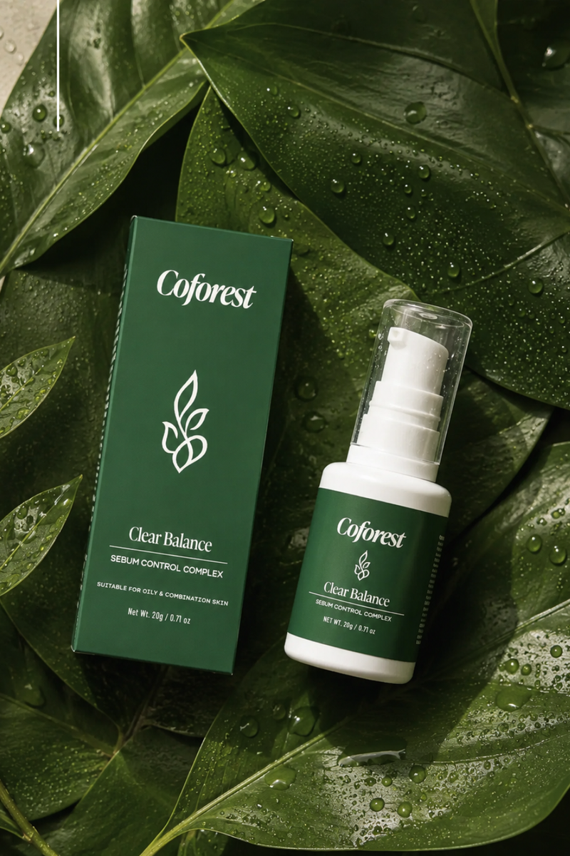 Clear Balance Face Serum Balances Oil, Refines Pores & Reduces Breakouts | For Oily, Combination and Acne-Prone Skin | Sebum Control, reduces Acne - 20g
