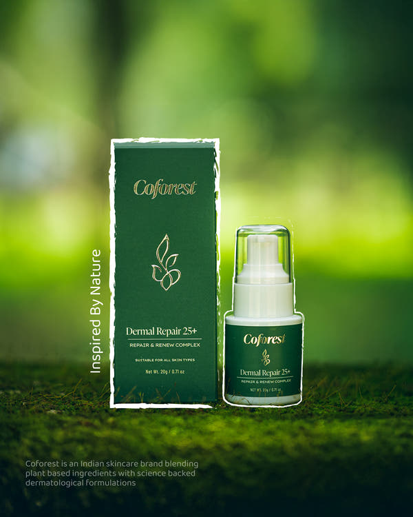 Dermal Repair 25+ Face SerumWith Peptides | Fights early Signs of Ageing | Skin Renewal, Firming | For All Skin Types - 20g