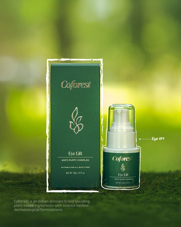 Eye Lift Eye Serum With Peptides, Botanical Extracts for Under-Eye Puffiness, Dark Circles, Fine Lines | Reduces Under-eye Bags - 20g